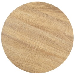 vidaXL Mesa de bistró MDF marrón claro 40 cm 