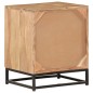 vidaXL Mesita de noche de madera maciza de acacia 40x30x50 cm vidaXL Mesita de noche de madera maciza de acacia 40x30x50 cm