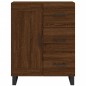 vidaXL Aparador de madera de ingeniería marrón roble 69,5x34x90 cm vidaXL Aparador de madera de ingeniería marrón roble 69,5x34x90 cm