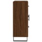 vidaXL Aparador de madera de ingeniería marrón roble 69,5x34x90 cm vidaXL Aparador de madera de ingeniería marrón roble 69,5x34x90 cm
