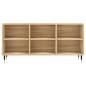vidaXL Mueble de TV madera de ingeniería roble Sonoma 103,5x30x50 cm vidaXL Mueble de TV madera de ingeniería roble Sonoma 103,5x30x50 cm