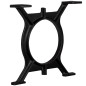 vidaXL Patas de mesa de comedor en O hierro fundido 2 unidades vidaXL Patas de mesa de comedor en O hierro fundido 2 unidades