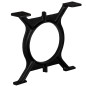 vidaXL Patas de mesa de comedor en O hierro fundido 2 unidades vidaXL Patas de mesa de comedor en O hierro fundido 2 unidades
