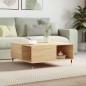 vidaXL Mesa de centro madera contrachapada roble Sonoma 80x80x36,5 cm vidaXL Mesa de centro madera contrachapada roble Sonoma 80x80x36,5 cm