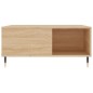 vidaXL Mesa de centro madera contrachapada roble Sonoma 80x80x36,5 cm vidaXL Mesa de centro madera contrachapada roble Sonoma 80x80x36,5 cm