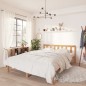 vidaXL Estructura cama madera maciza marrón miel King Size 150x200 cm vidaXL Estructura cama madera maciza marrón miel King Size 150x200 cm