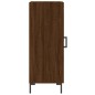 vidaXL Aparador madera de ingeniería marrón roble 34,5x34x90 cm vidaXL Aparador madera de ingeniería marrón roble 34,5x34x90 cm