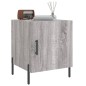 vidaXL Mesitas noche 2 uds madera ingeniería gris Sonoma 40x40x50 cm vidaXL Mesitas noche 2 uds madera ingeniería gris Sonoma 40x40x50 cm