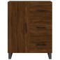vidaXL Aparador de madera de ingeniería marrón roble 69,5x34x90 cm vidaXL Aparador de madera de ingeniería marrón roble 69,5x34x90 cm
