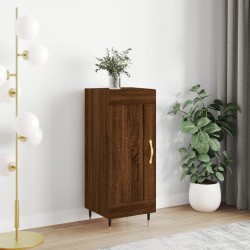 vidaXL Aparador madera de ingeniería marrón roble 34,5x34x90 cm