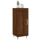 vidaXL Aparador madera de ingeniería marrón roble 34,5x34x90 cm vidaXL Aparador madera de ingeniería marrón roble 34,5x34x90 cm