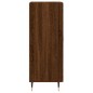 vidaXL Aparador madera de ingeniería marrón roble 34,5x34x90 cm vidaXL Aparador madera de ingeniería marrón roble 34,5x34x90 cm