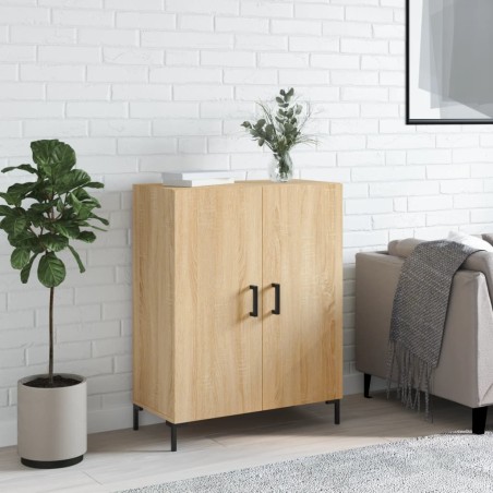 vidaXL Aparador de madera de ingeniería roble Sonoma 69,5x34x90 cm