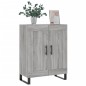 vidaXL Aparador de madera de ingeniería gris Sonoma 69,5x34x90 cm vidaXL Aparador de madera de ingeniería gris Sonoma 69,5x34x90 cm
