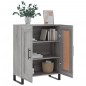 vidaXL Aparador de madera de ingeniería gris Sonoma 69,5x34x90 cm vidaXL Aparador de madera de ingeniería gris Sonoma 69,5x34x90 cm