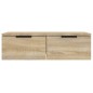 vidaXL Armario de pared madera contrachapada roble Sonoma 68x30x20 cm vidaXL Armario de pared madera contrachapada roble Sonoma 68x30x20 cm