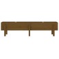 vidaXL Arriate elevado de jardín madera pino marrón miel 160x30x38 cm vidaXL Arriate elevado de jardín madera pino marrón miel 160x30x38 cm