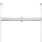 Plisse Persiana Blanco Cortina Plisada 60X125cm