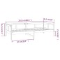 vidaXL Sofá cama de madera maciza de pino gris 90x200 cm vidaXL Sofá cama de madera maciza de pino gris 90x200 cm