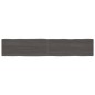 vidaXL Tablero mesa madera tratada borde vivo marrón 200x40x(2-4) cm vidaXL Tablero mesa madera tratada borde vivo marrón 200x40x(2-4) cm