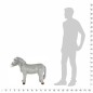 vidaXL Burro de peluche de pie gris XXL vidaXL Burro de peluche de pie gris XXL