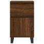 vidaXL Aparadores 2 uds madera de ingeniería marrón roble 40x35x70 cm vidaXL Aparadores 2 uds madera de ingeniería marrón roble 40x35x70 cm