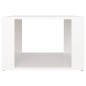 vidaXL Mesita de noche madera contrachapada blanco 57x55x36 cm vidaXL Mesita de noche madera contrachapada blanco 57x55x36 cm