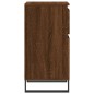 vidaXL Aparadores 2 uds madera de ingeniería marrón roble 40x35x70 cm vidaXL Aparadores 2 uds madera de ingeniería marrón roble 40x35x70 cm