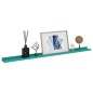 vidaXL Estantes de pared 2 unidades azul 115x9x3 cm vidaXL Estantes de pared 2 unidades azul 115x9x3 cm