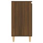 vidaXL Aparador de madera contrachapada roble marrón 60x35x70 cm vidaXL Aparador de madera contrachapada roble marrón 60x35x70 cm