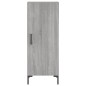 vidaXL Aparador madera de ingeniería gris Sonoma 34,5x34x90 cm vidaXL Aparador madera de ingeniería gris Sonoma 34,5x34x90 cm