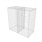 vidaXL Cesta de muro de gaviones acero galvanizado 100x50x100 cm vidaXL Cesta de muro de gaviones acero galvanizado 100x50x100 cm