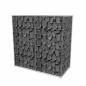 vidaXL Cesta de muro de gaviones acero galvanizado 100x50x100 cm vidaXL Cesta de muro de gaviones acero galvanizado 100x50x100 cm