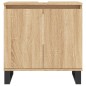 vidaXL Armario de baño madera de ingeniería roble Sonoma 58x33x60 cm vidaXL Armario de baño madera de ingeniería roble Sonoma 58x33x60 cm