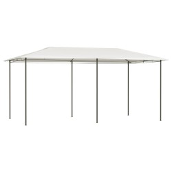 vidaXL Cenador color crema 3x6x2,6 m 160 g/m²