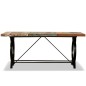 vidaXL Mesa de salón comedor de madera maciza reciclada 180 cm vidaXL Mesa de salón comedor de madera maciza reciclada 180 cm