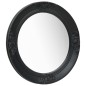 vidaXL Espejo de pared estilo barroco negro 50 cm vidaXL Espejo de pared estilo barroco negro 50 cm