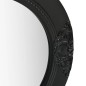 vidaXL Espejo de pared estilo barroco negro 50 cm vidaXL Espejo de pared estilo barroco negro 50 cm