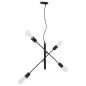 vidaXL Lámparas de techo con bombillas de filamento 2 W negro E27 vidaXL Lámparas de techo con bombillas de filamento 2 W negro E27