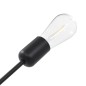 vidaXL Lámparas de techo con bombillas de filamento 2 W negro E27 vidaXL Lámparas de techo con bombillas de filamento 2 W negro E27