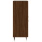 vidaXL Aparador madera de ingeniería marrón roble 34,5x34x90 cm vidaXL Aparador madera de ingeniería marrón roble 34,5x34x90 cm