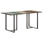 vidaXL Mesa de comedor de madera maciza reciclada 160 cm