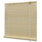vidaXL Persianas enrollables de bambú natural 120x220 cm vidaXL Persianas enrollables de bambú natural 120x220 cm