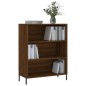 vidaXL Estantería madera de ingeniería roble marrón 69,5x32,5x90 cm vidaXL Estantería madera de ingeniería roble marrón 69,5x32,5x90 cm