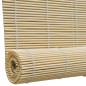 vidaXL Persianas enrollables de bambú natural 120x220 cm vidaXL Persianas enrollables de bambú natural 120x220 cm