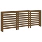 vidaXL Cubierta radiador madera maciza pino marrón miel 210x21x85 cm vidaXL Cubierta radiador madera maciza pino marrón miel 210x21x85 cm