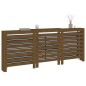 vidaXL Cubierta radiador madera maciza pino marrón miel 210x21x85 cm vidaXL Cubierta radiador madera maciza pino marrón miel 210x21x85 cm