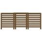 vidaXL Cubierta radiador madera maciza pino marrón miel 210x21x85 cm vidaXL Cubierta radiador madera maciza pino marrón miel 210x21x85 cm