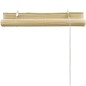 vidaXL Persianas enrollables de bambú natural 120x220 cm vidaXL Persianas enrollables de bambú natural 120x220 cm