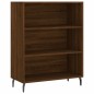 vidaXL Estantería madera de ingeniería roble marrón 69,5x32,5x90 cm vidaXL Estantería madera de ingeniería roble marrón 69,5x32,5x90 cm
